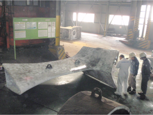 Test RUDDER HORN Stem